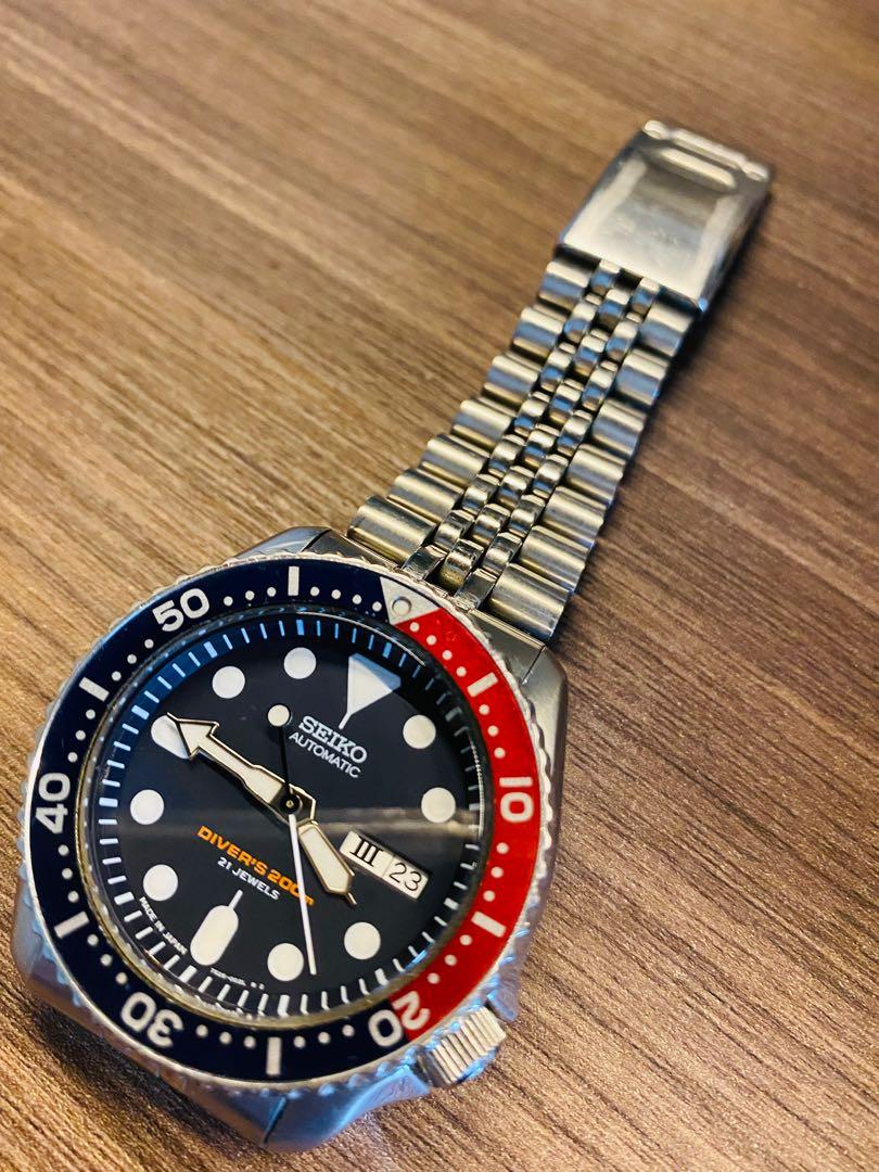 Seiko Pepsi Diver Watch Scuba Divers Automatic, Diver's 200m, 21 Jewels,  Men's Fashion, Watches & Accessories, Watches on Carousell