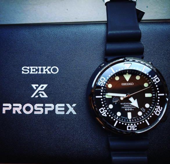 Seiko tuna spring drive SBDB013 titanium marine master 600m