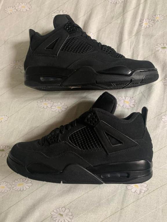 jordan 4 retro black cat men's shoe
