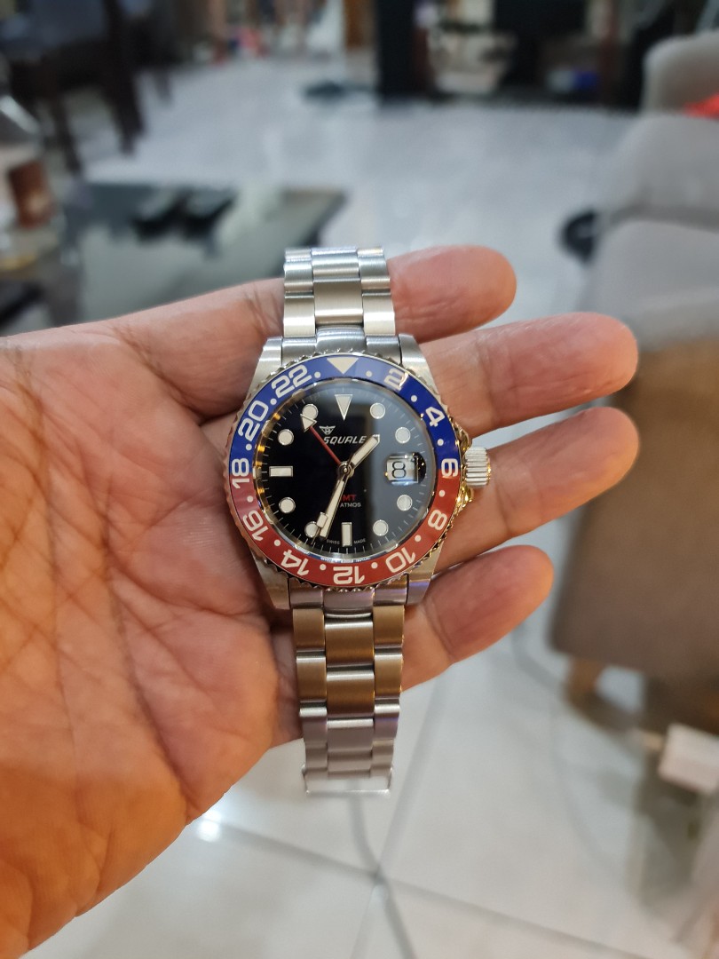 Squale 30 atmos gmt pepsi 2025