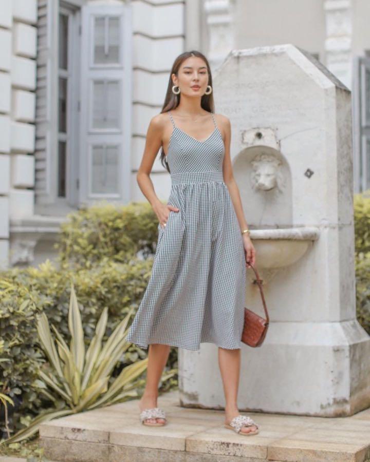 Womens Dresses Warehouse Georgia Stripe Midi Dress Supergurl