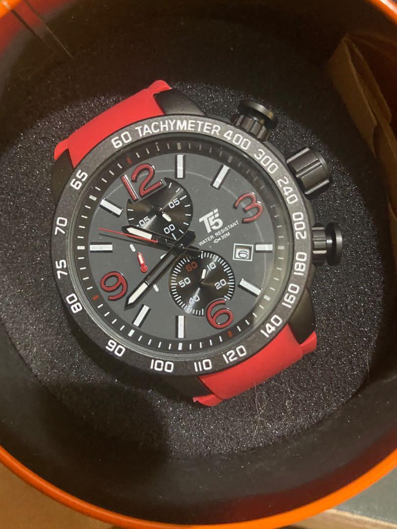 T5 watch water resistant 30M