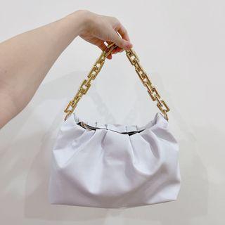 Tas Fashion Korea / Tas Pesta / Tas Putih Rantai / Korean Handbag