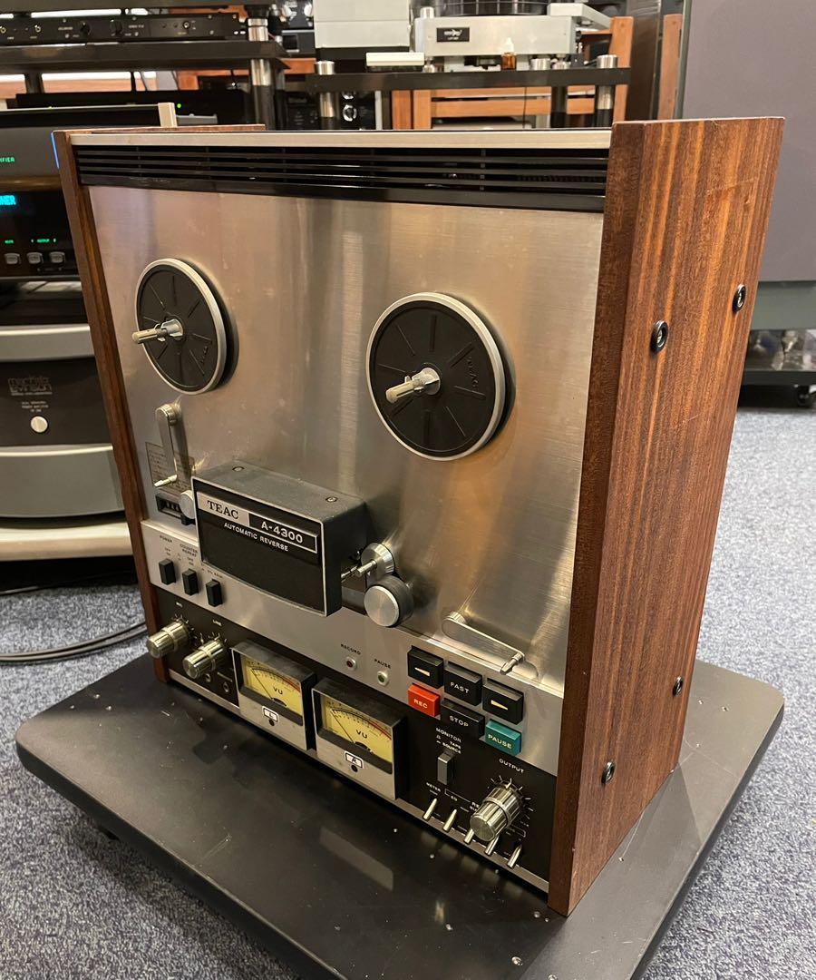 TEAC A-4300 -Auto-Reverse Stereo Reel to Reel Tape Recorder