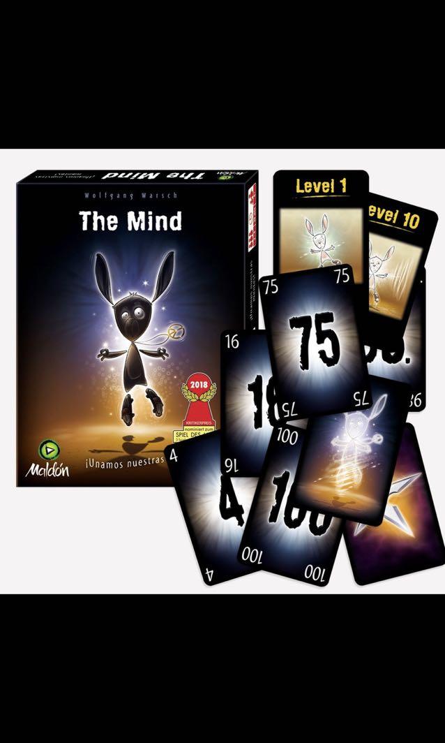 The Mind Card Game Puzzle Card Game Card Party Game Board Games Card Team Experience Interactive