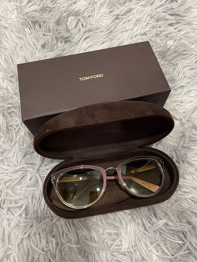 Tom Ford Nina Cat Eye Sunglasses, Women's Fashion, Watches & Accessories,  Sunglasses & Eyewear on Carousell