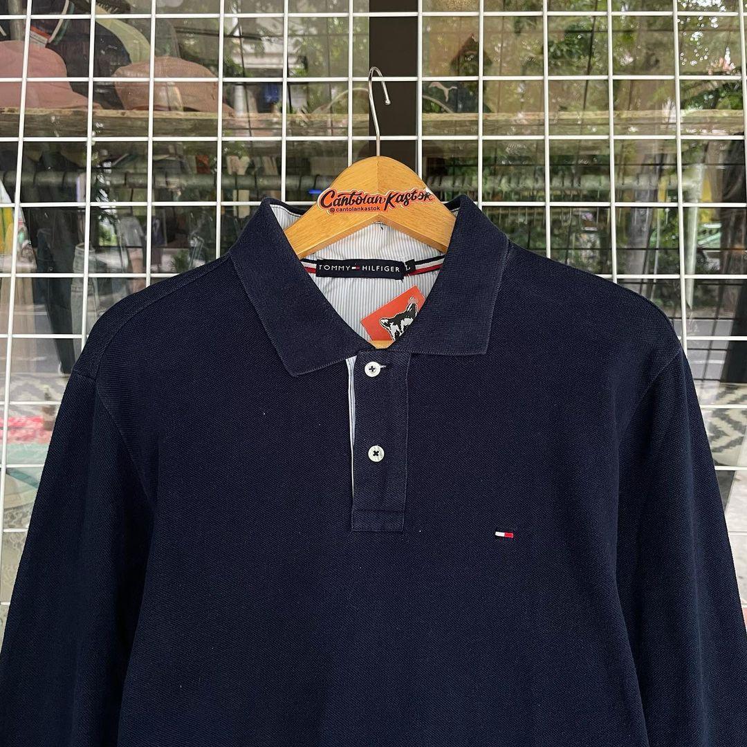 tommy hilfiger polo longsleeve #JRLS37 