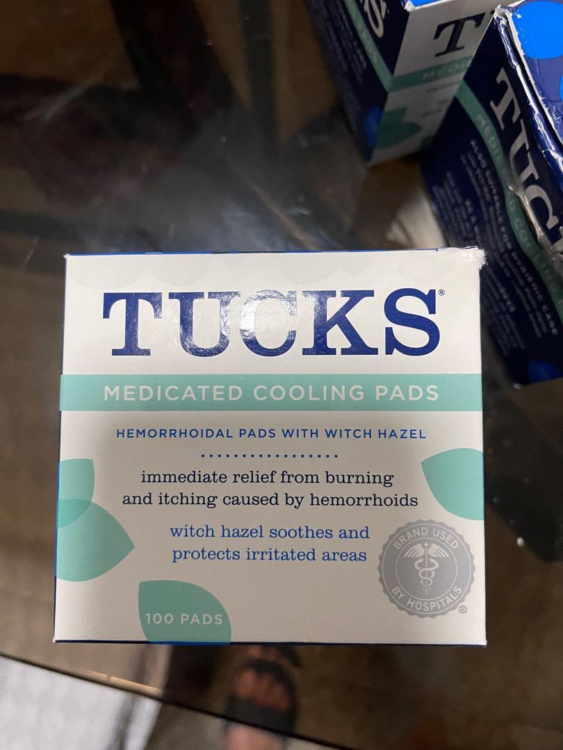 Tucks Medicated Cooling Pads, Health & Nutrition, Assistive