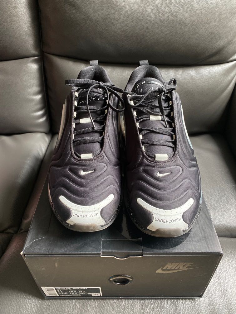 undercover x nike air max 720 black