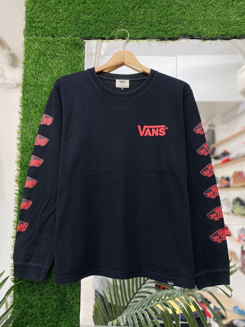 vans long sleeve checkered shirt