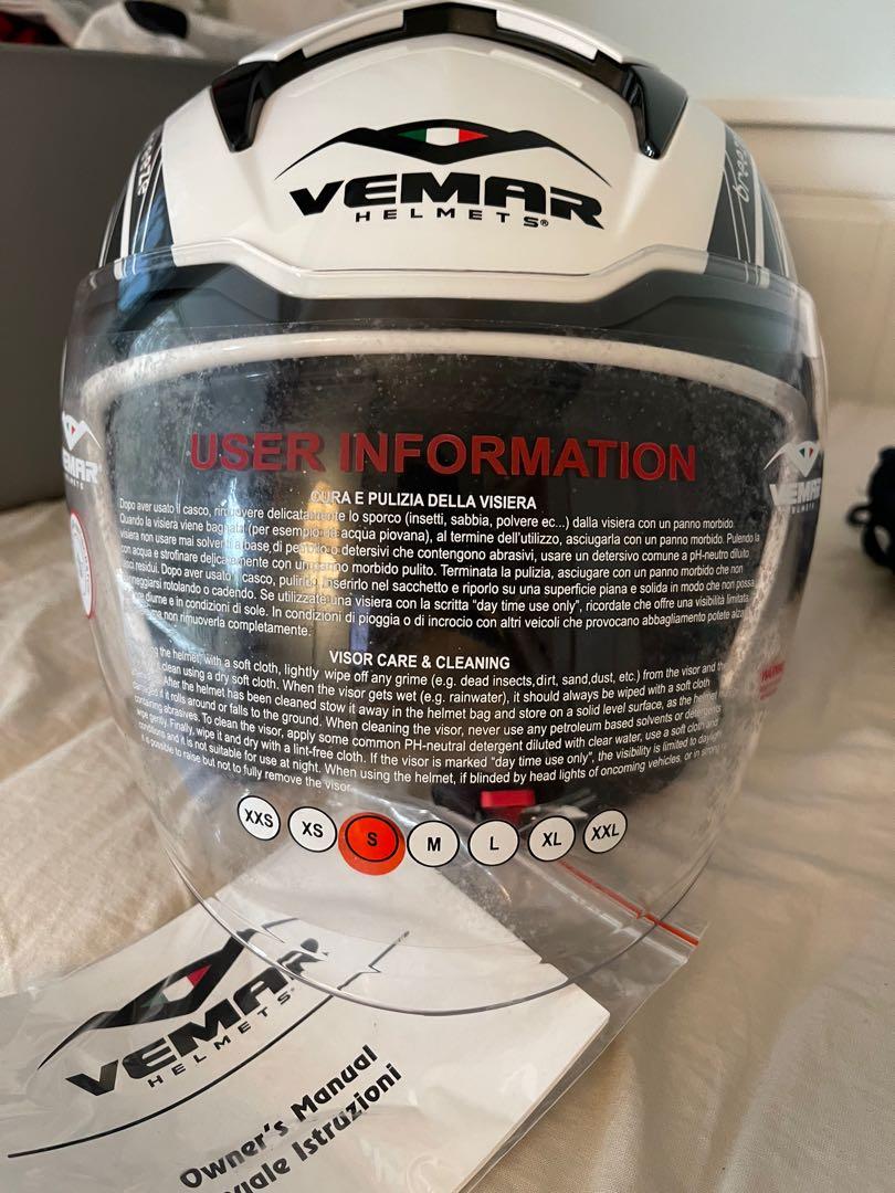 Vemar helmet PSB approved (S size), Motorcycles, Motorcycle Accessories