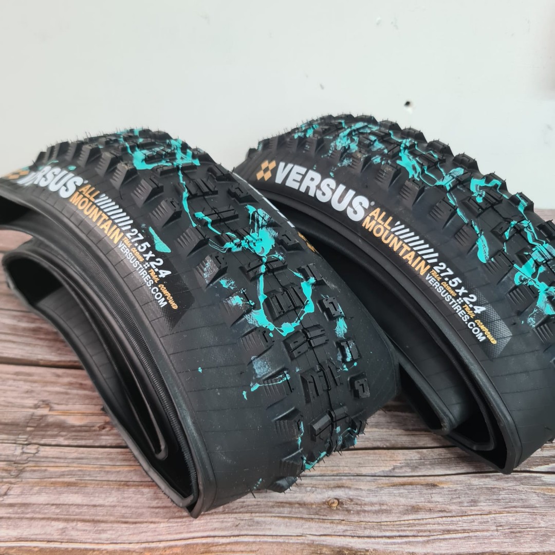 Versus All Mountain Tyres 27.5 x 2.4 Splatter Sports Equipment