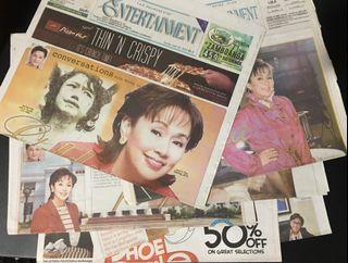Vilma Santos The Philippine Star Philippine Daily Inquirer 10 Rare Articles (OOP)
