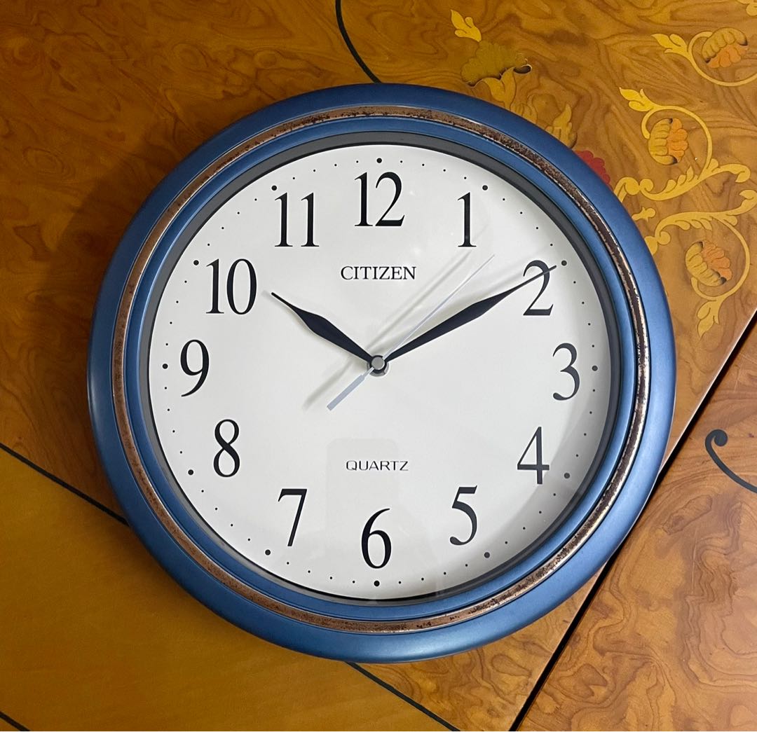 Vintage Citizen Wall Clock 32cm, Furniture & Home Living, Home Decor