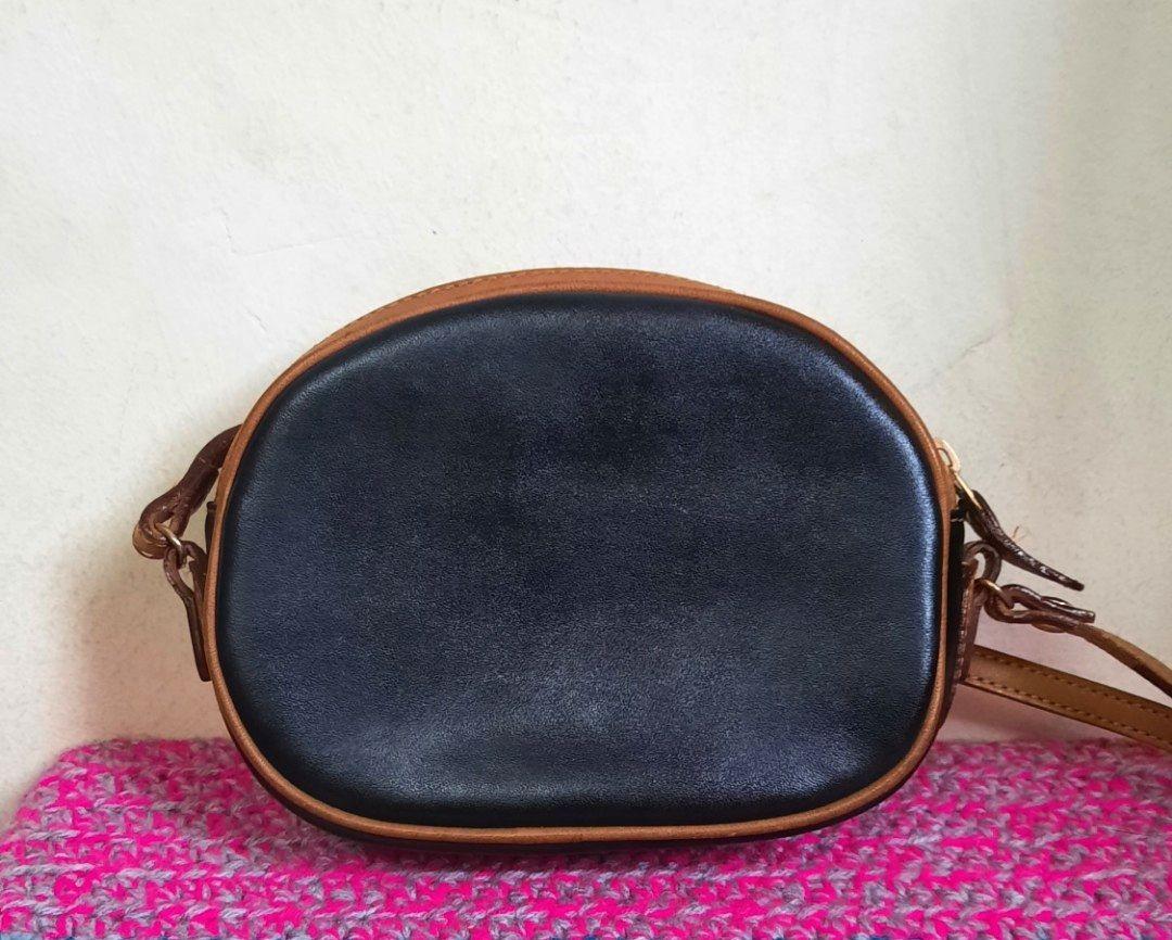 Rare Vtg Obeta 1959 Italy Khaki Leather Crossbody Satchel Bag