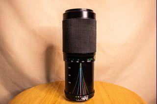 Vivitar 70-300mm f5.8 Macro MC zoom lens