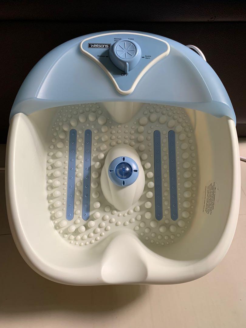 Watsons Bubble Foot Spa Massager Machine, Beauty & Personal Care, Foot