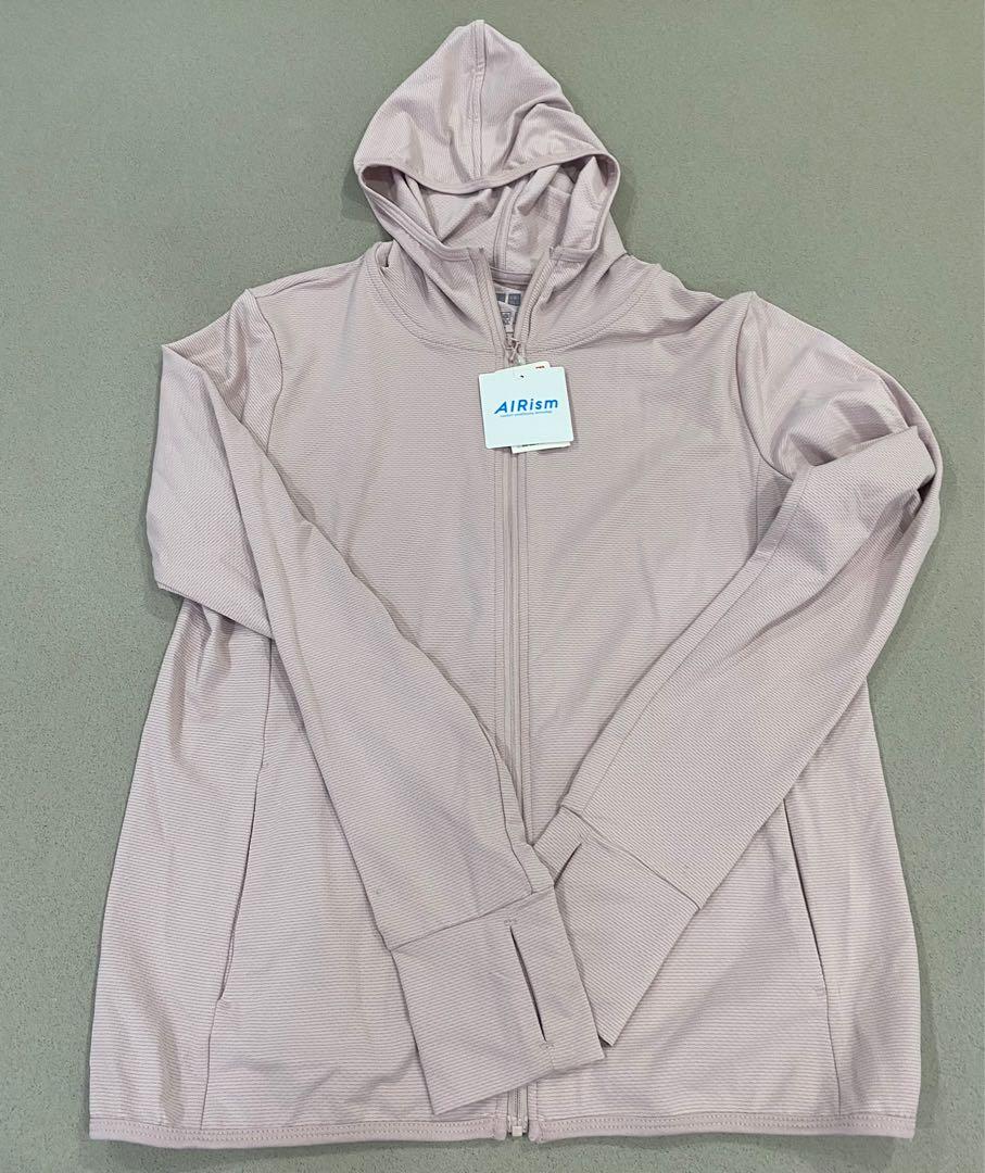 WOMEN AIRism Mesh UV Protection Full Zip Hoodie Women s Fashion Tops Other Tops on Carousell
