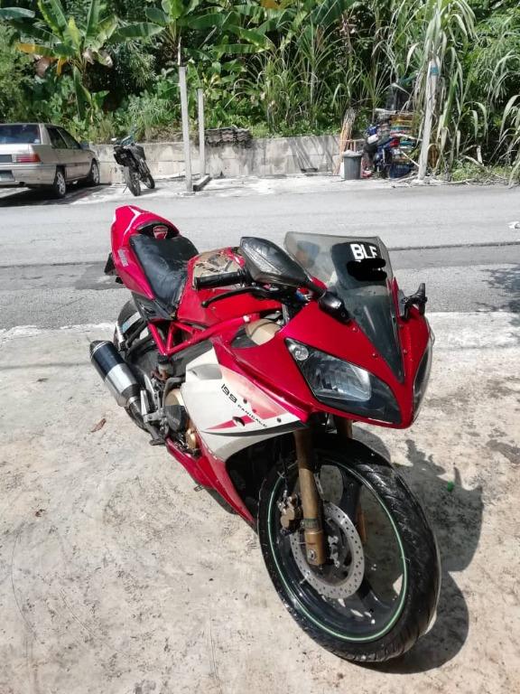 YAHAMA FZ150I convert YZF R15 V1 cc 150 upgrade to 200cc