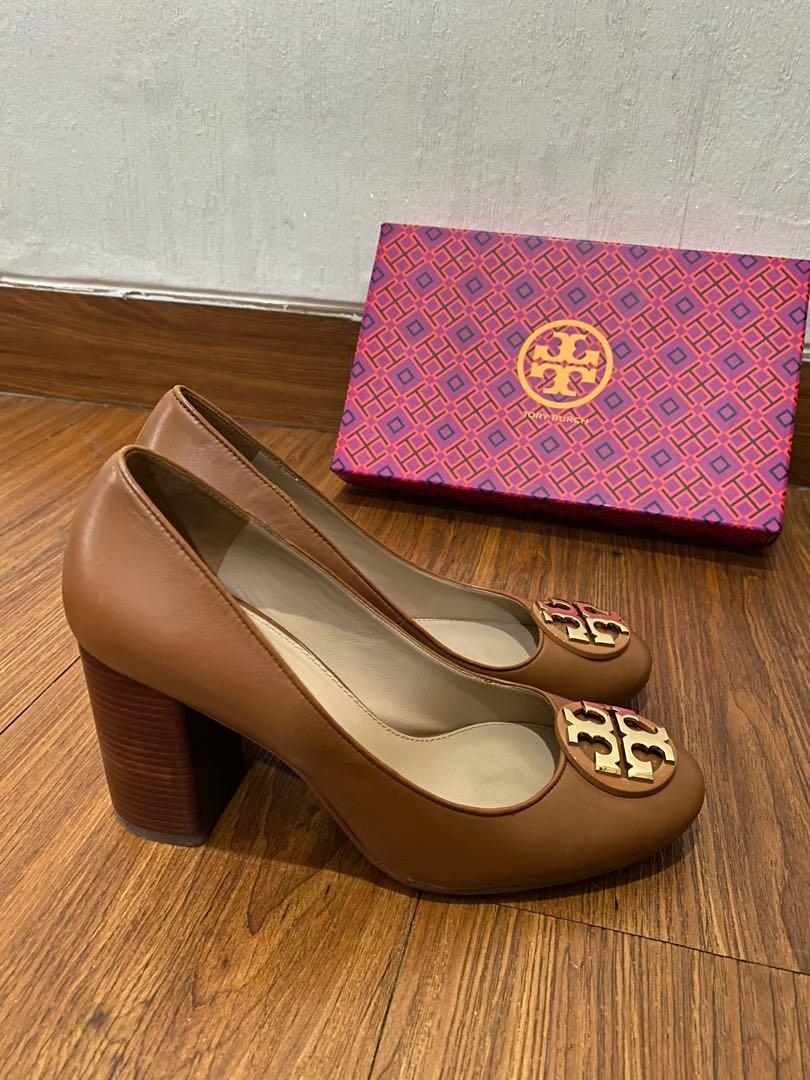100 Authentic Tory Burch Heels Janey Pump 85mm Flat Shoes