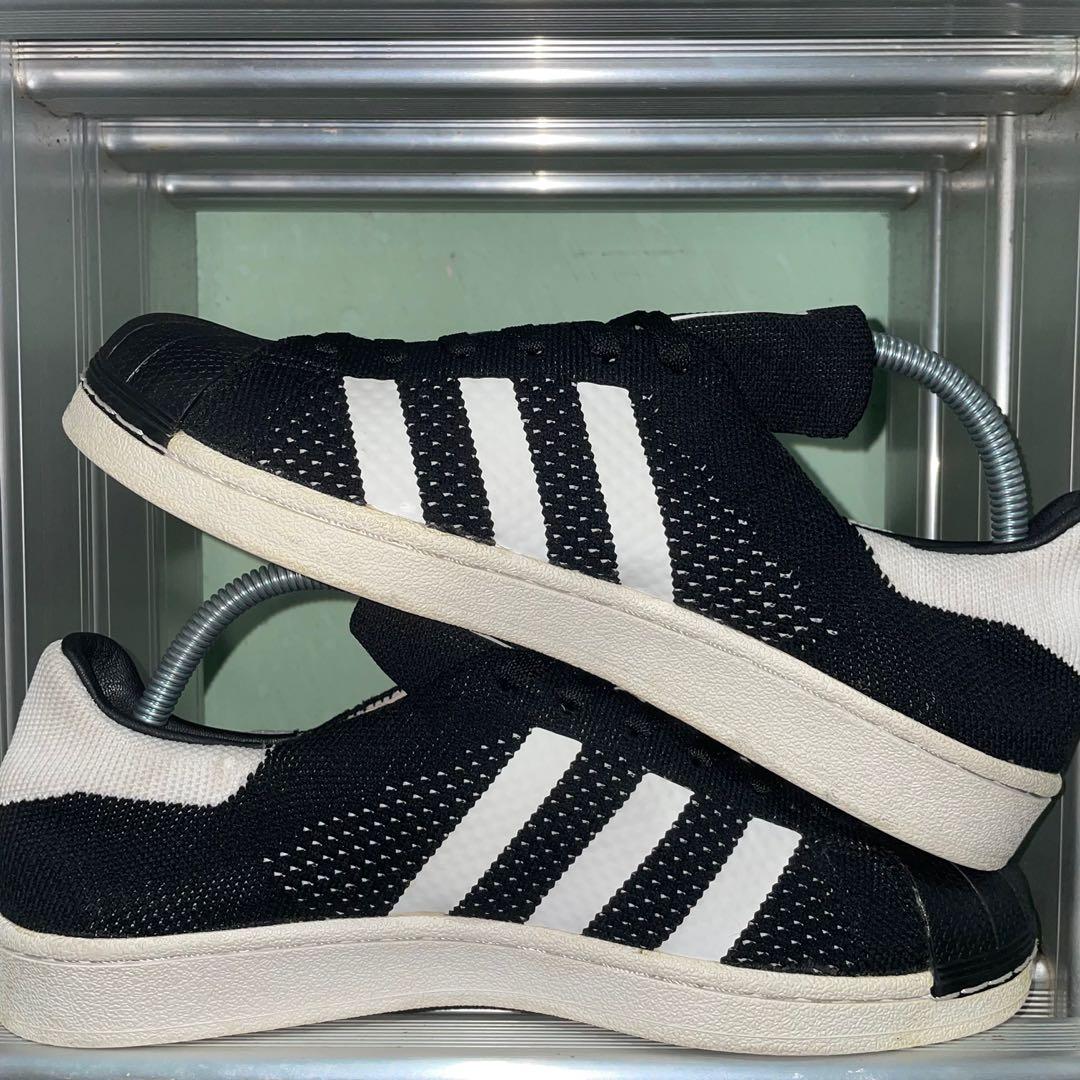 Adidas superstar primeknit shop boost black