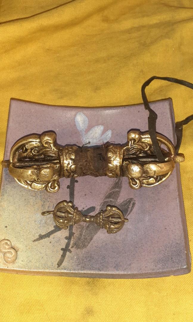 ネパール 手作りする 純銅 金剛 文殊の剣 仏器 工芸品7 - 置物