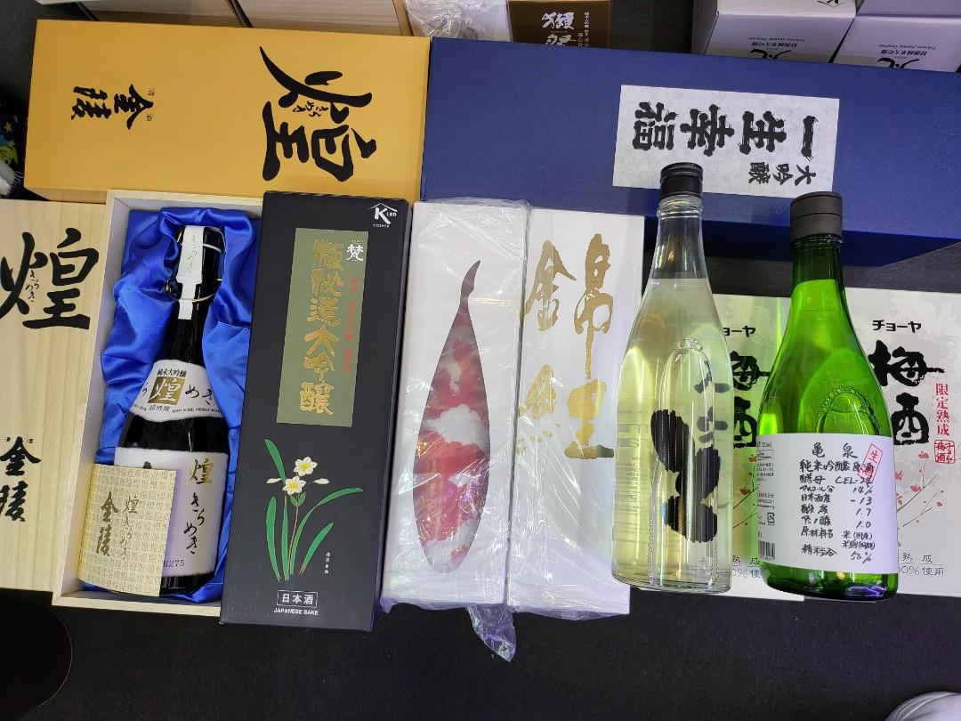 獺祭3粒米作錦鯉煌榮光富士梵龜泉東洋美人, 嘢食 嘢飲, 酒精飲料- Carousell