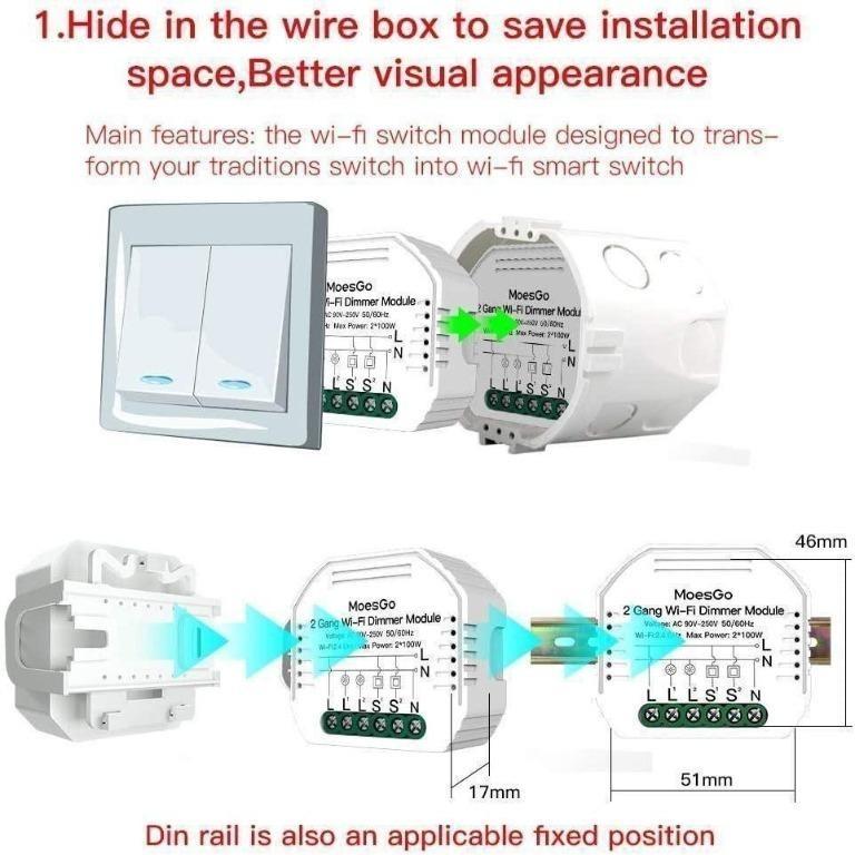 Moesgo dimmer clearance