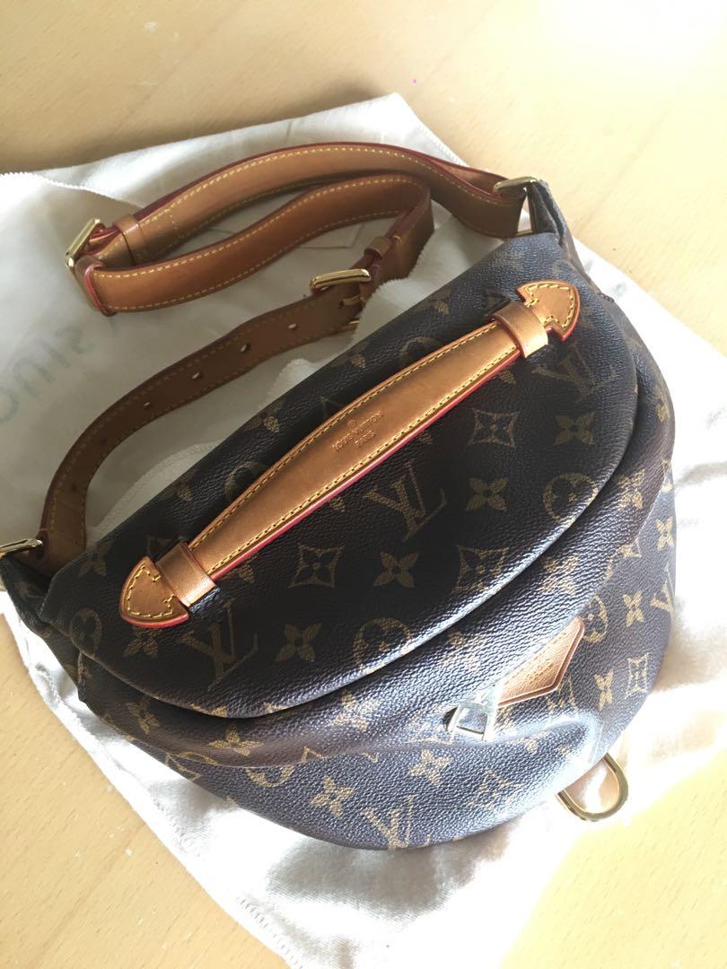 💯 authentic LV Bumbag Monogram, Luxury, Bags & Wallets on Carousell