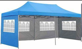 "Ainfox Outdoor Patio 10x20ft Pop Up Canopy Party Wedding Gazebo Tent"
