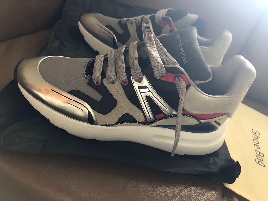 Alexander mcqueen patchwork runner hot sale