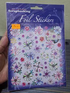 All About Scrapbooking Foil Stickers