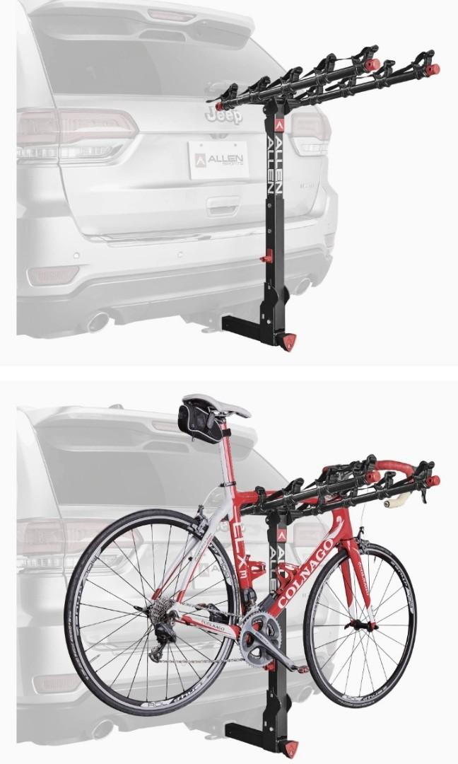 Bike Cargo Rack Allen Sports Premier Locking Quick Release 5-Bike