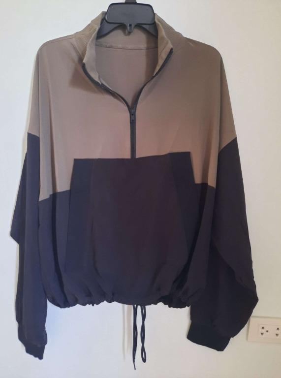 City girl track pullover top