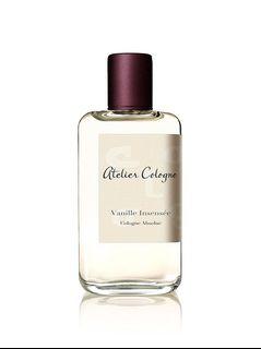 Atelier Cologne Vanille Insensee Pure Perfume Cologne Absolue 100 ml