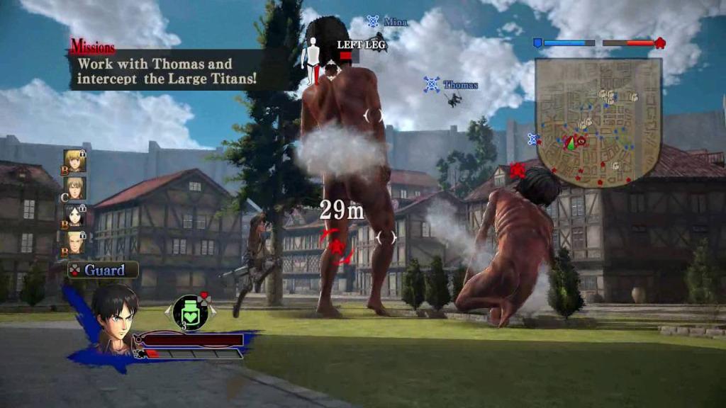 Attack on titan ps3 top