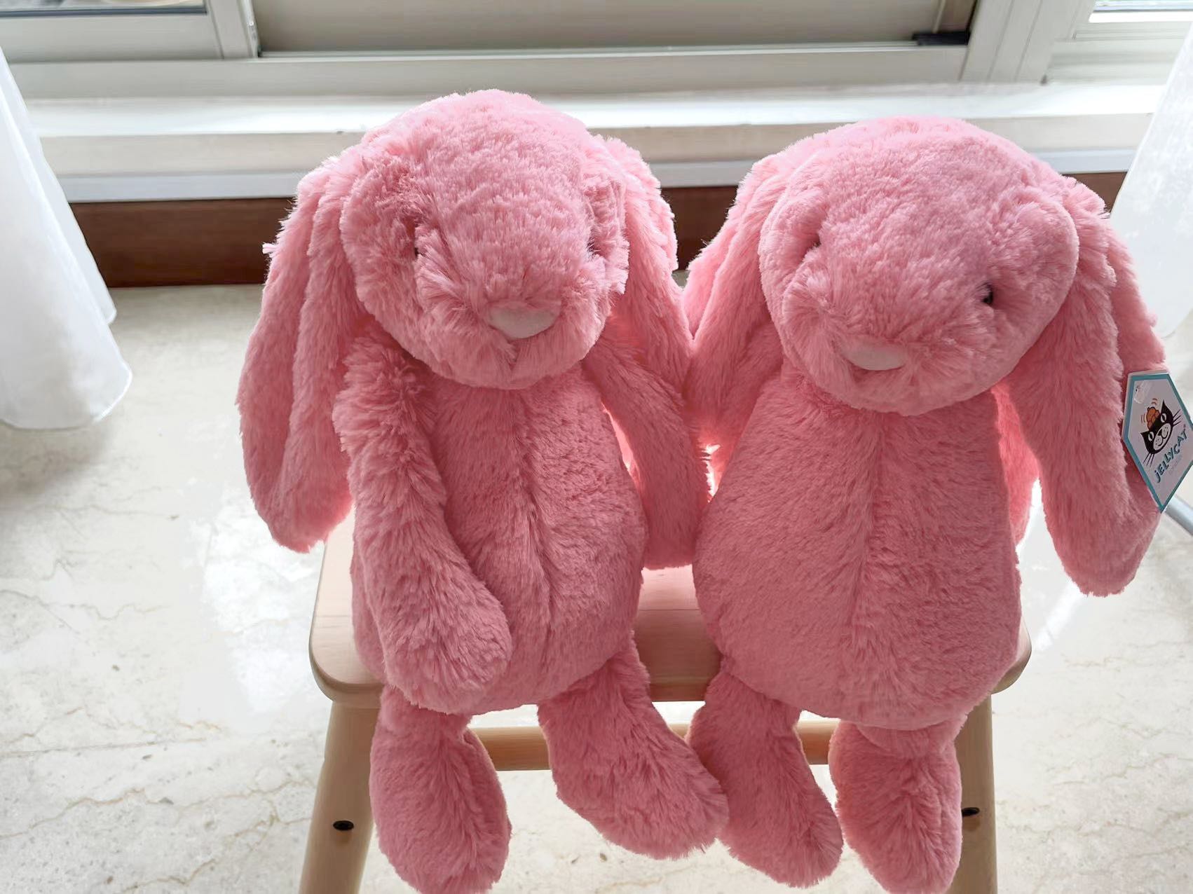 Coral jellycat bunny sales