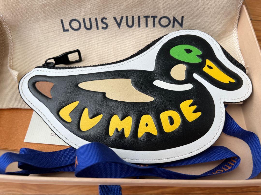 Buy Louis Vuitton x Nigo Duck Coin Card Holder Damier Ebene Giant Brown  Online in Australia