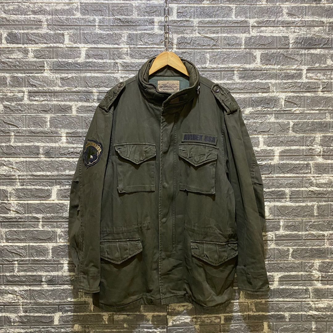 00s AVIREX P.D.W Gimmic Militaly Jacket-