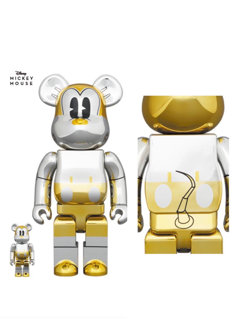 Bearbrick 100% 400% 空山基米奇sorayama Disney future Mickey be