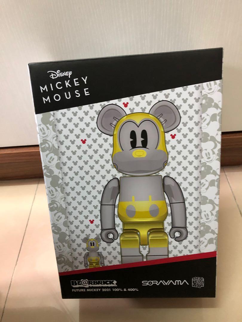 Bearbrick 100% 400% 空山基米奇sorayama Disney future Mickey be