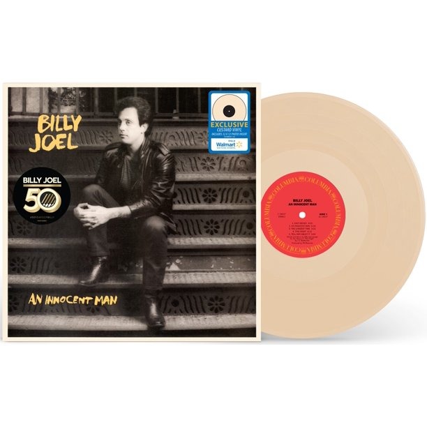 Billy Joel - An Innocent Man (美國Walmart限定版(蛋奶色) LP 黑膠唱片), 興趣及遊戲, 音樂樂器 配件,  音樂與媒體- CD 及DVD - Carousell