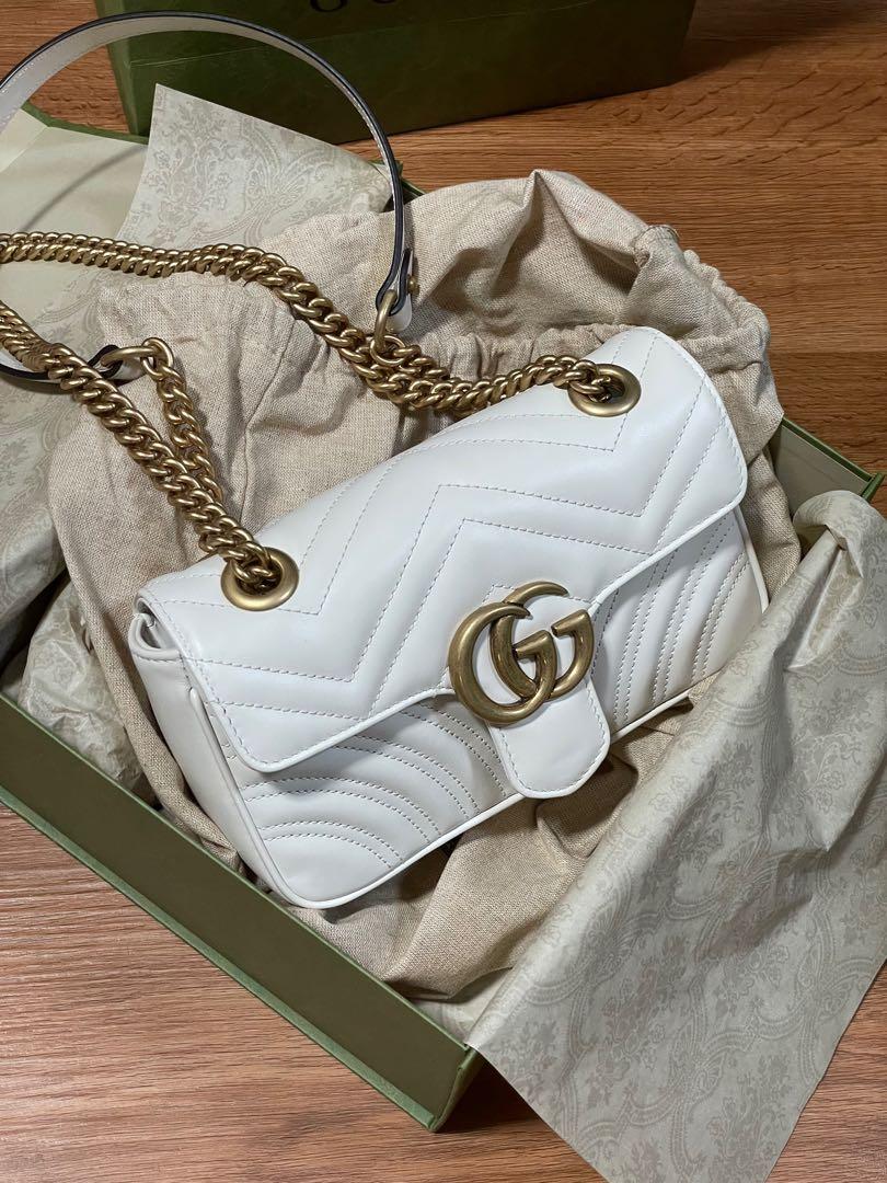 Gg marmont matelassé hotsell shoulder bag small