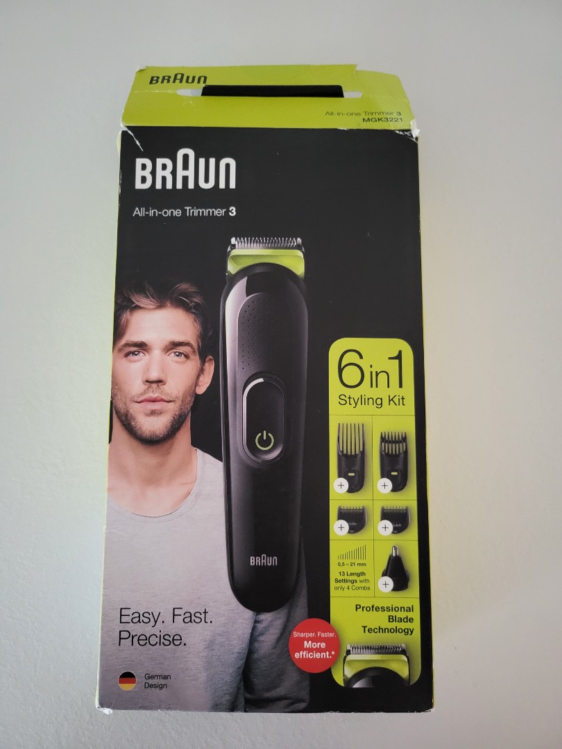 BRAUN MALE HAIR REMOVAL with a new innovation with a new ProHead  professional head, Braun, Brands