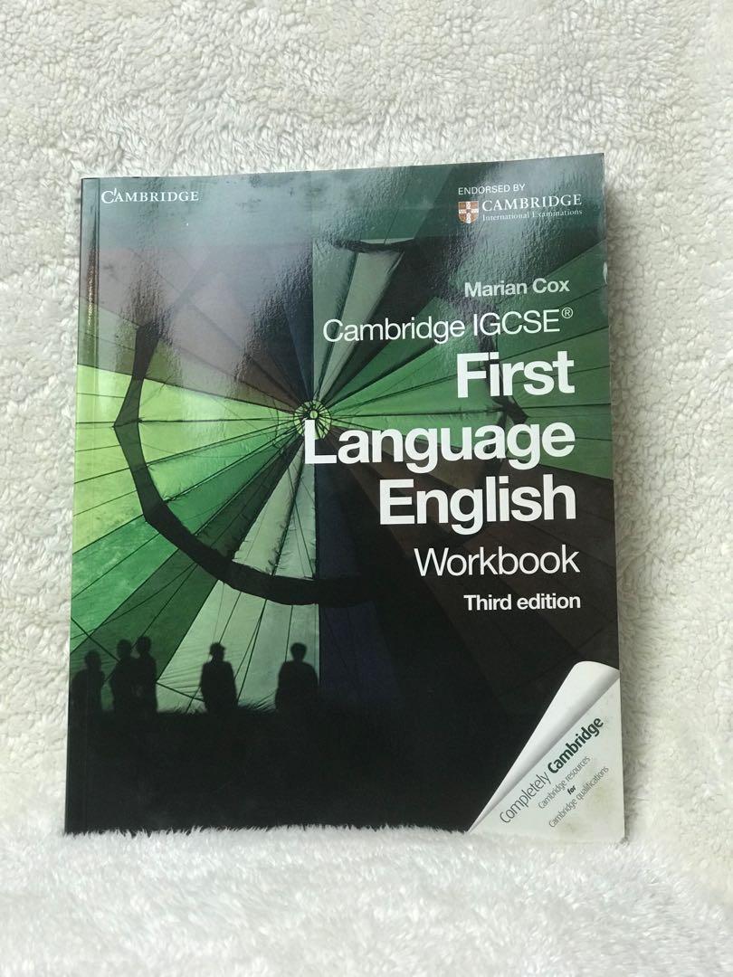 Cambridge igcse english first language workbook hobbies toys books