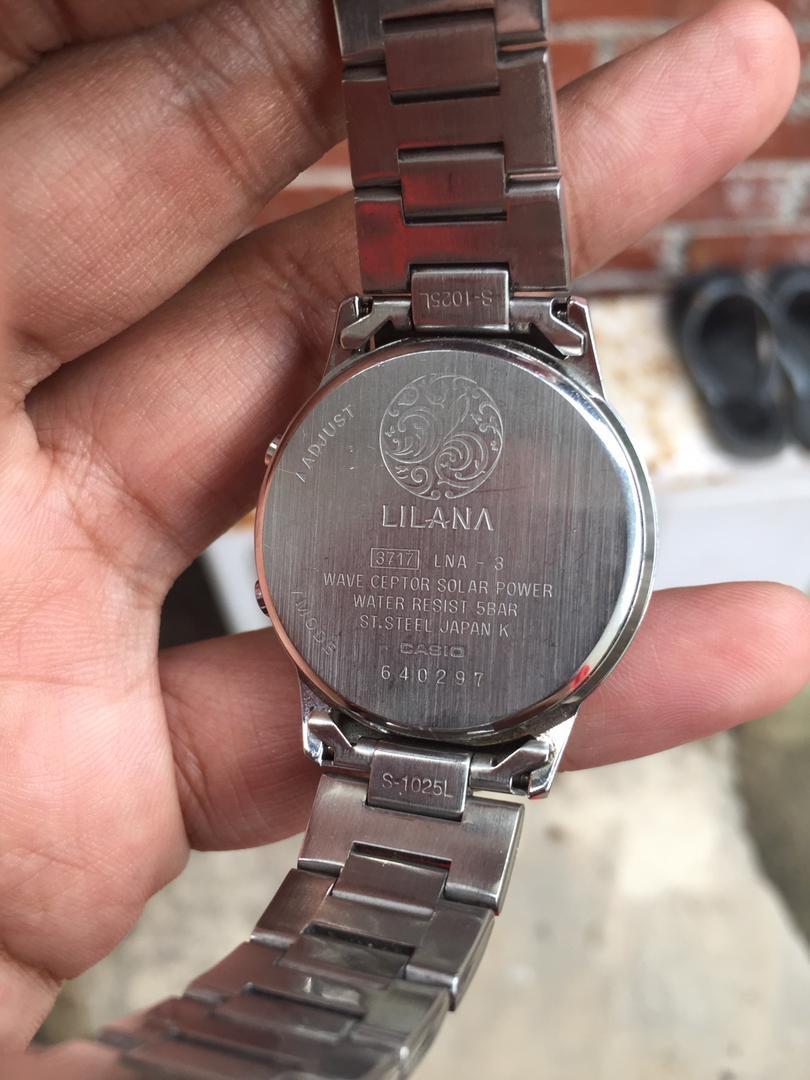 CASIO LILANA ソーラー電波 腕時計
