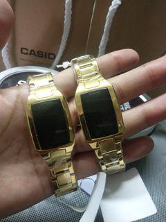 how to set casio touch watch