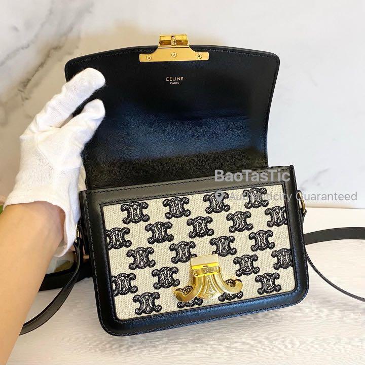 Celine best sale triomphe embroidery