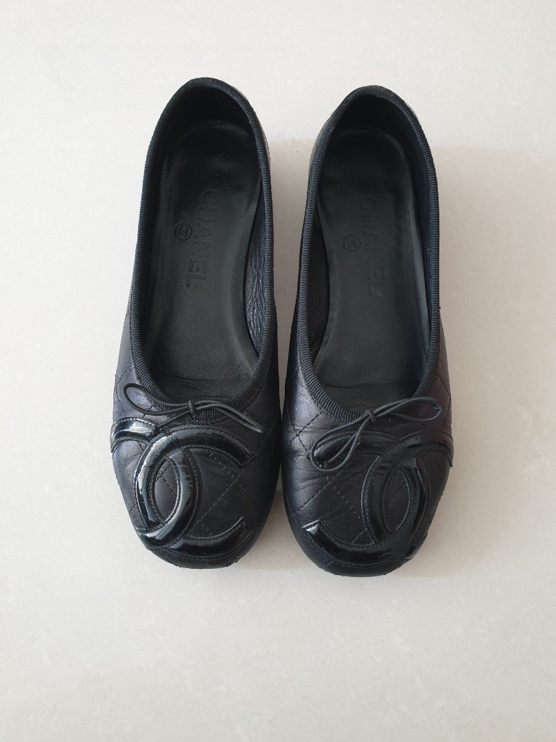 Chanel cambon ballet sale flats