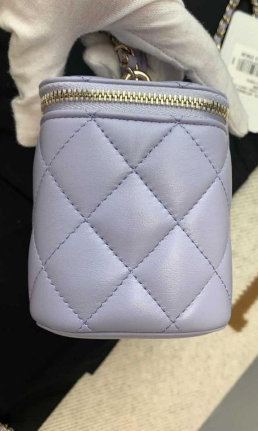 Chanel Lilac Rectangle vanity LGHW